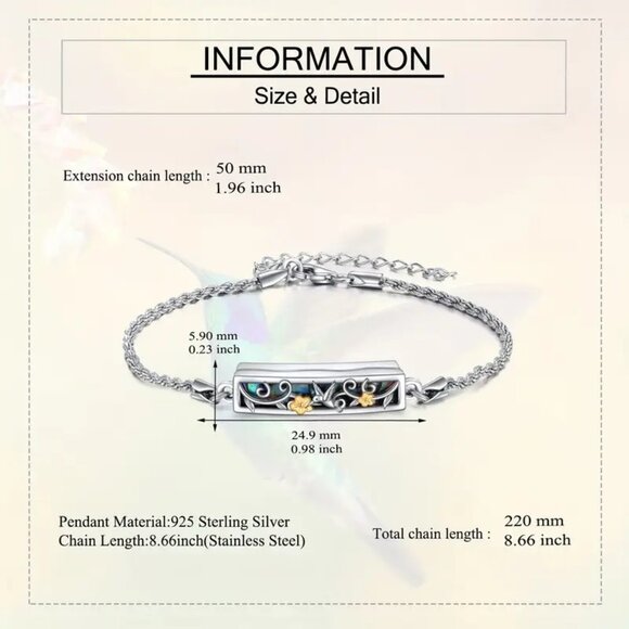 Personalized Urn and Ash Cremation Jewelry Pieces For Loved Ones and Pets - Picture 12 of 15